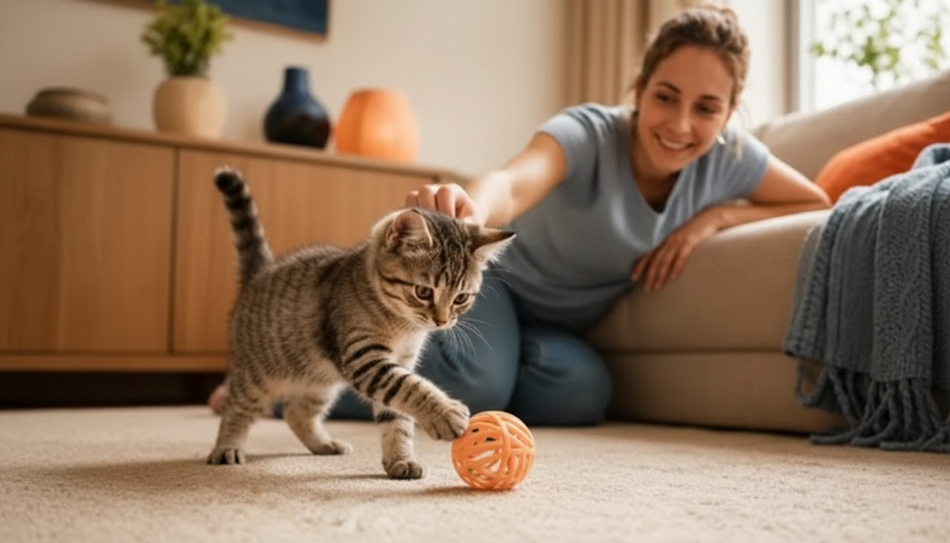 Indoor Cat Enrichment: DIY Toys, Play & Home Setup